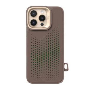 Чохол KAJSA SPLENDID COLLECTION CIRCLE CASE iPhone 16 Pro (пісочно-коричневий)