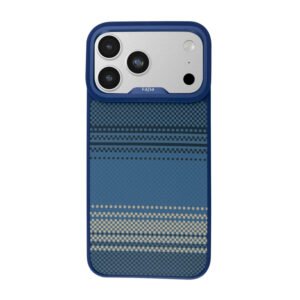 Чохол KAJSA RESORT COLLECTION GRADIENT STRIPE PATTERN CASE для iPhone 17 Pro Max (синій)