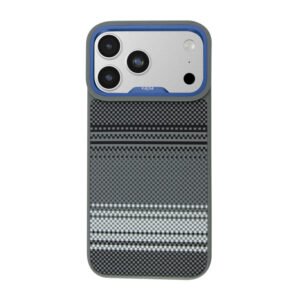 Чохол KAJSA RESORT COLLECTION GRADIENT STRIPE PATTERN CASE для iPhone 17 Pro Max (синій мікс)